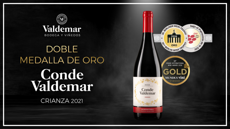 Conde Valdemar Crianza doble medalla de oro