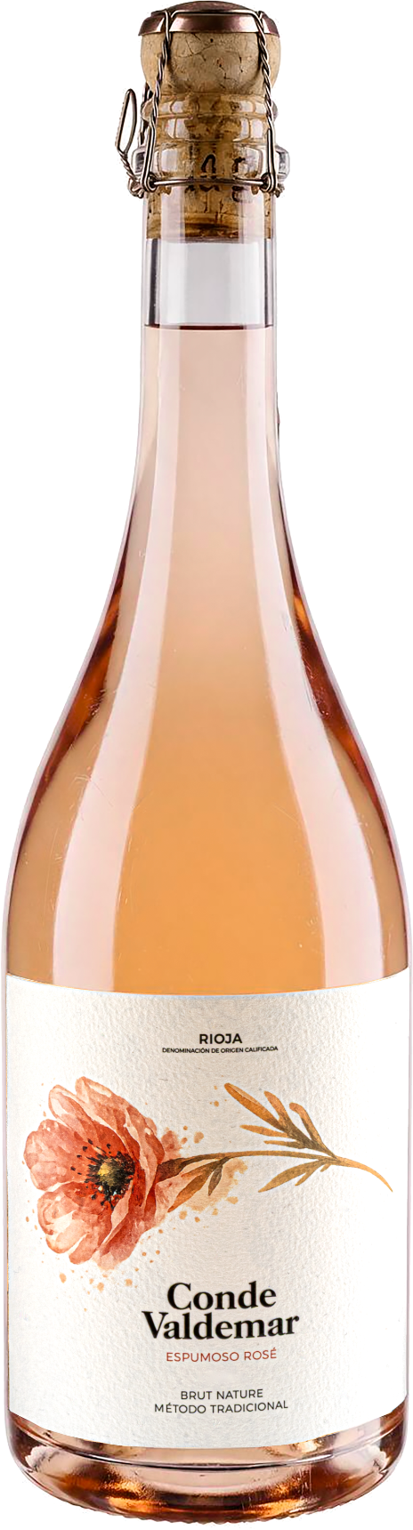 CV Espumoso Rosé sin fondo sin añada